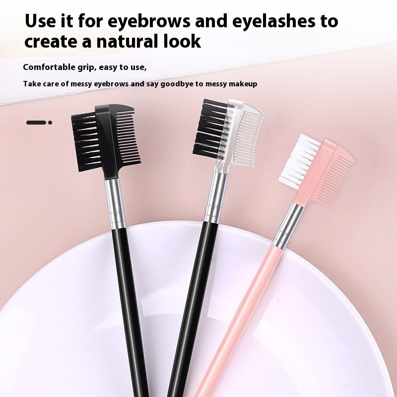 Multifunctional Double Head Eyebrow Brush for Makeup and Beauty
