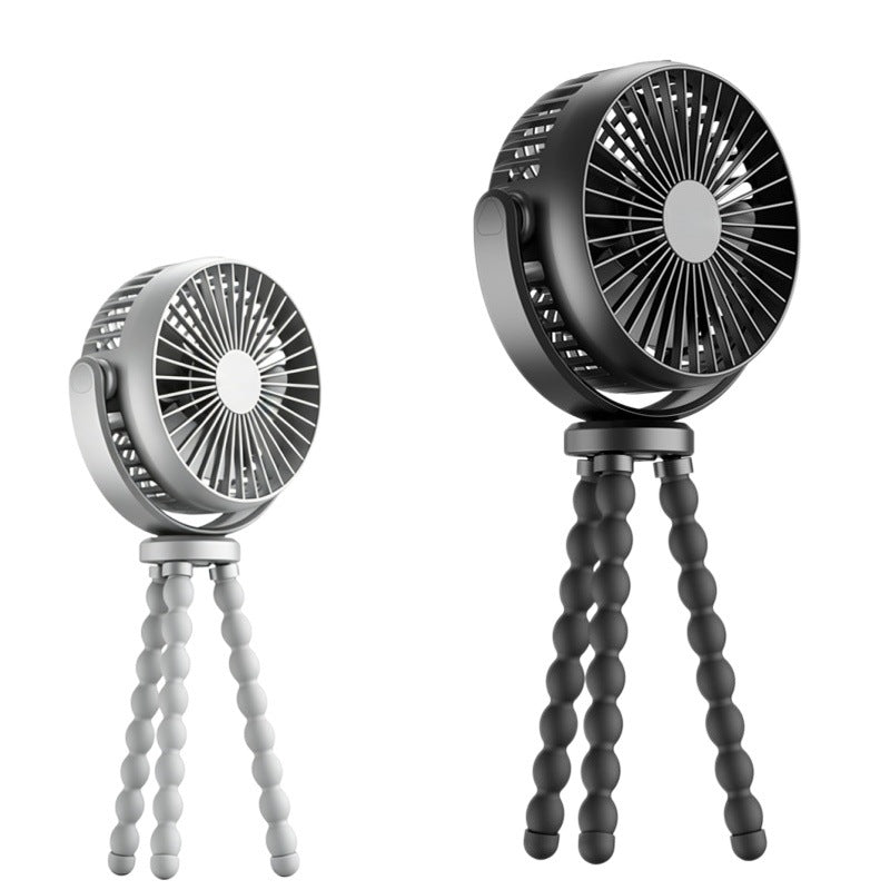 Portable Desk Fan with Night Light LED Fan for Office and Home Use
