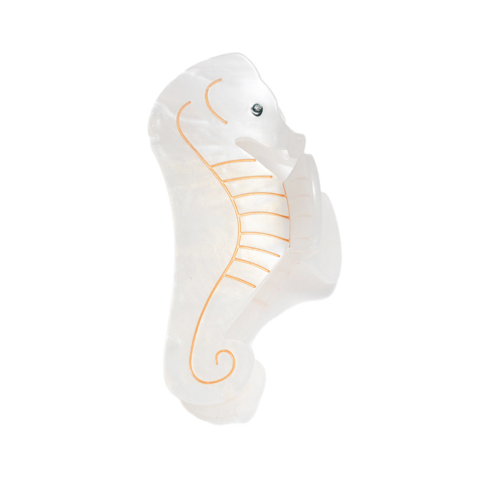 Animal Hairpin Set - Swan, Goldfish & Seahorse