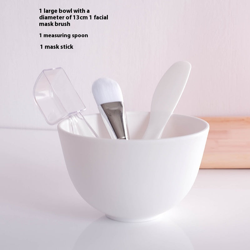 Silicone Mask Bowl and Brush Set for Face Makeup & Skincare