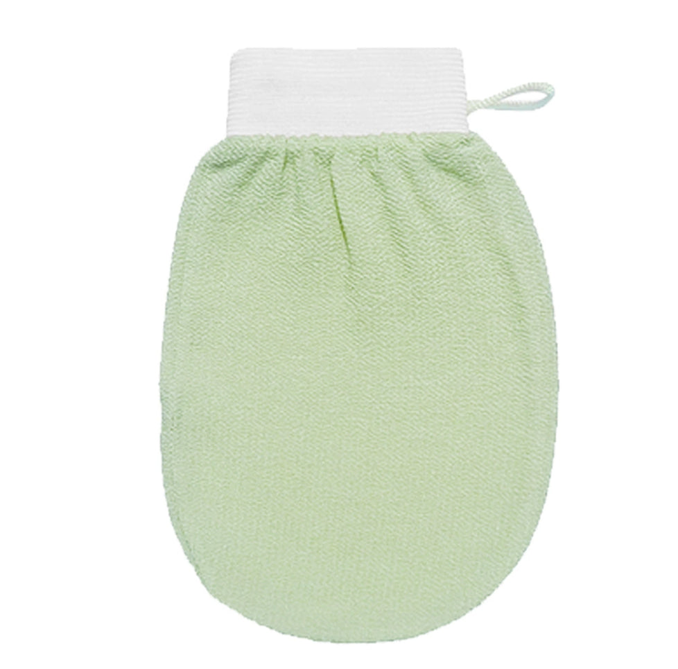 Exfoliating Shower Glove Set for Body Scrubbing and Tanning Prep - Reusable Loofah Mitts