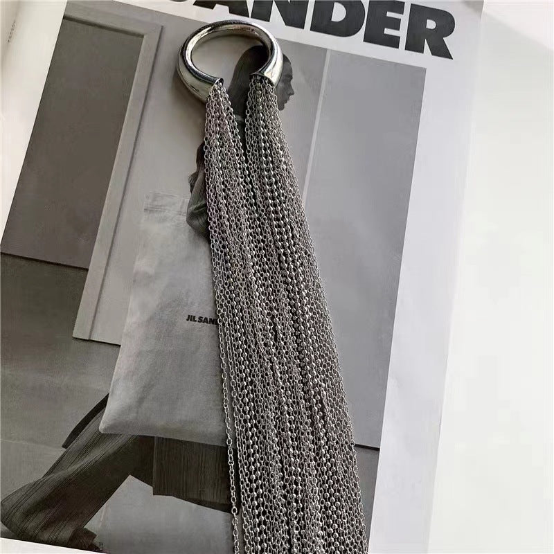 Tassel Chain Headband - Women's Fashion