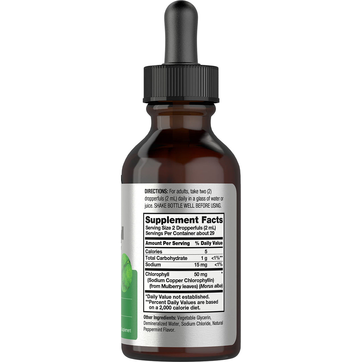 Chlorophyll Drops Dietary Fiber Supplement 59ml - Health & Wellness