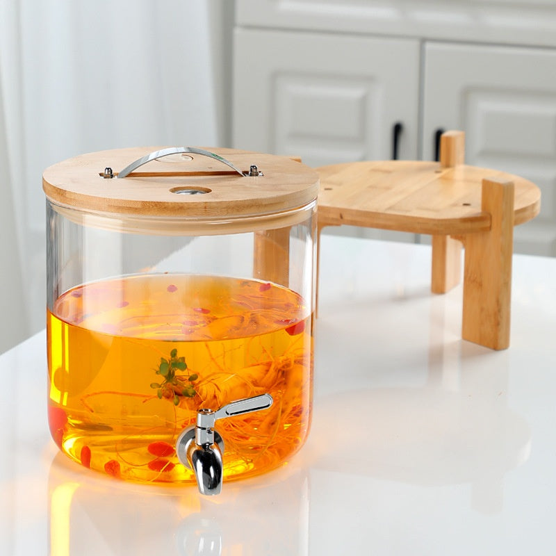 Large Capacity Wine Infusion Barrel Sealed Storage Container - Multiple Sizes & Styles