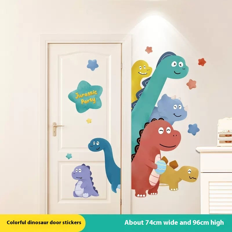 Children's Room Wall Sticker - Cartoon Anime Nursery Decor for Bedroom & Door
