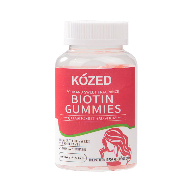 Biotin Soft Gummy Vitamins - 60 Pieces