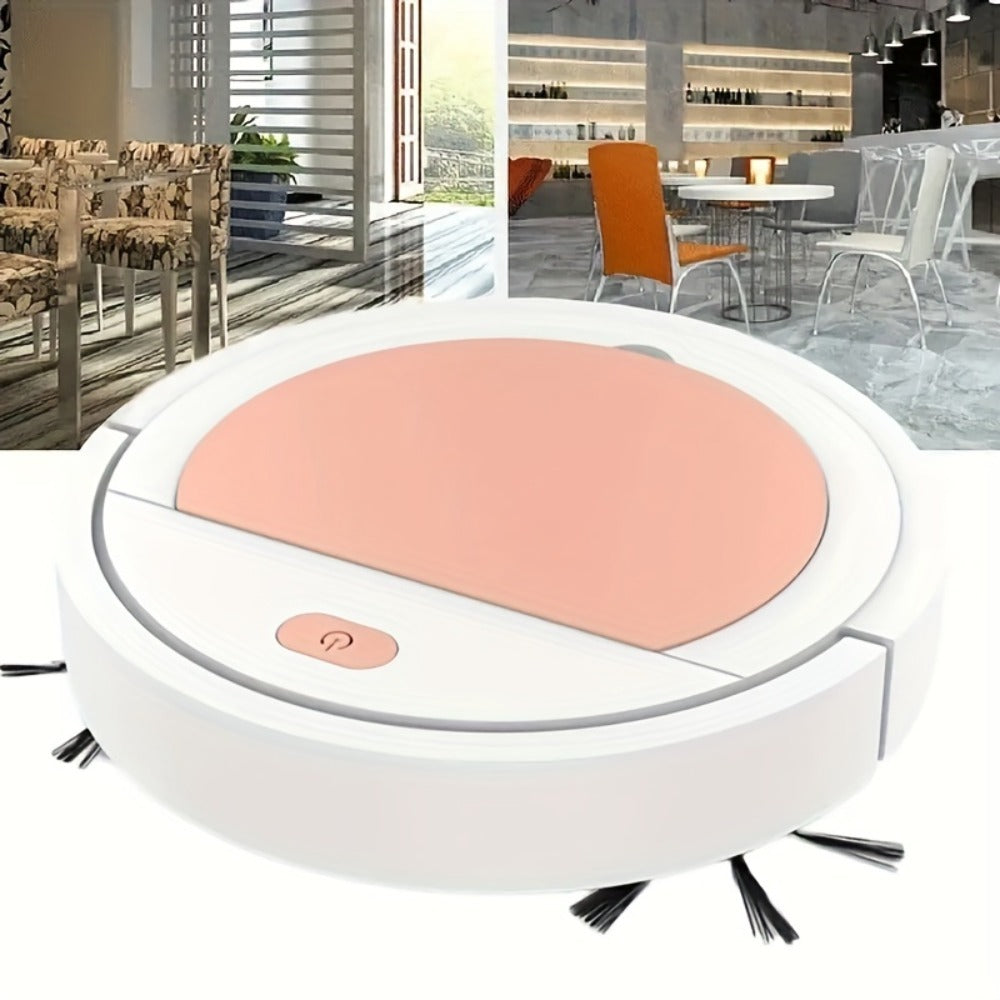 Robot Sweeping Vacuum Cleaner with Large Capacity & Low Noise - Thin Design