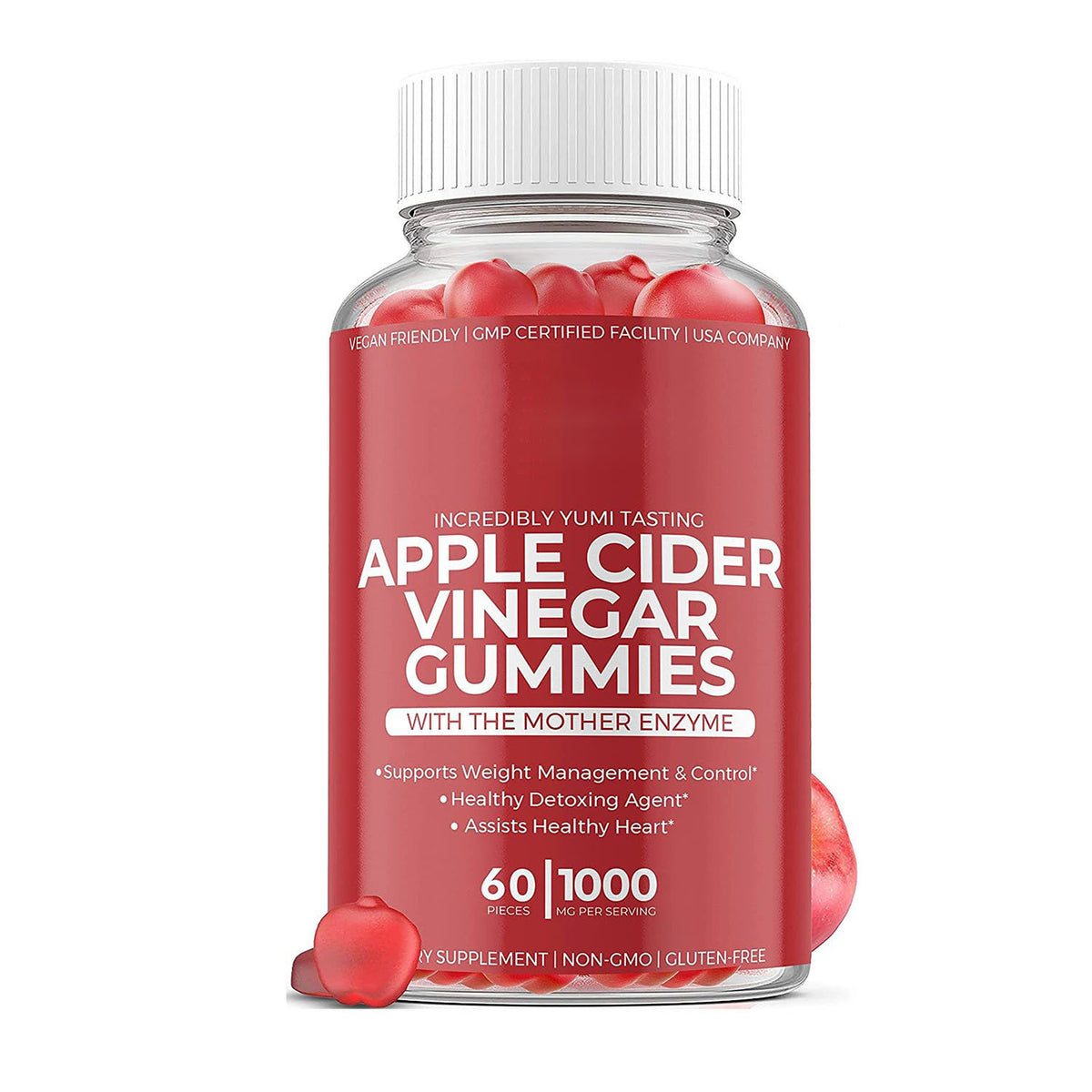 Cider Vinegar Gummies, 60 Tablets
