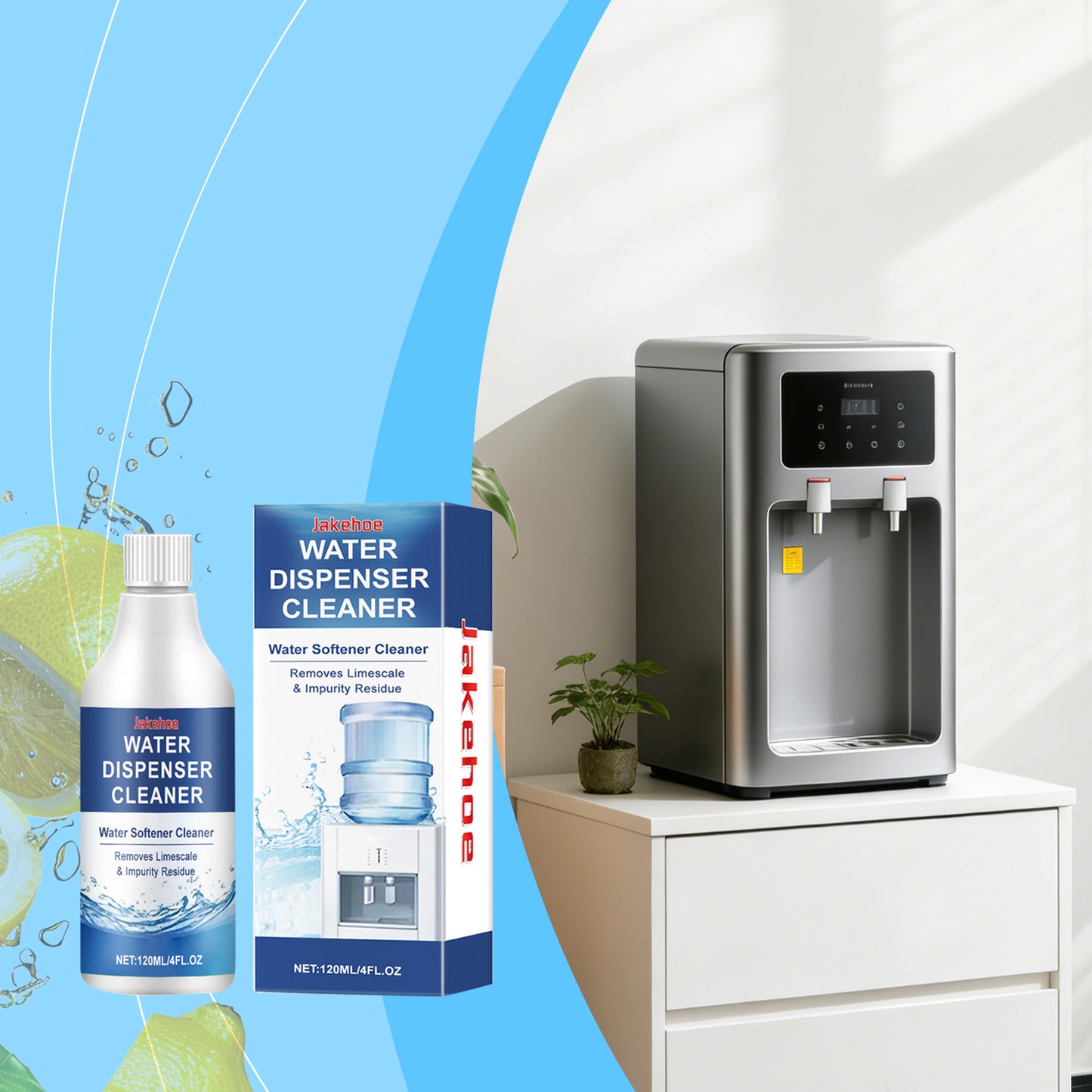 Water Dispenser Cleaner 120ml Box - Kitchen & Home Use