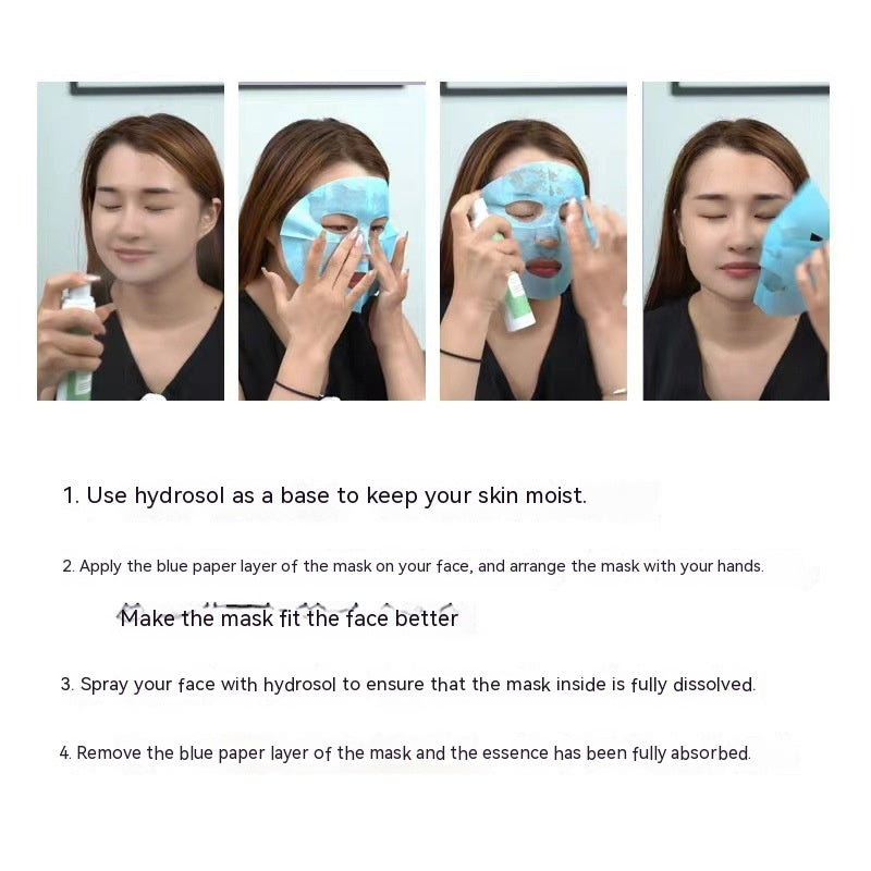 Hydrating Collagen Facial Mask - White Ice Compact Skin Care 5ml