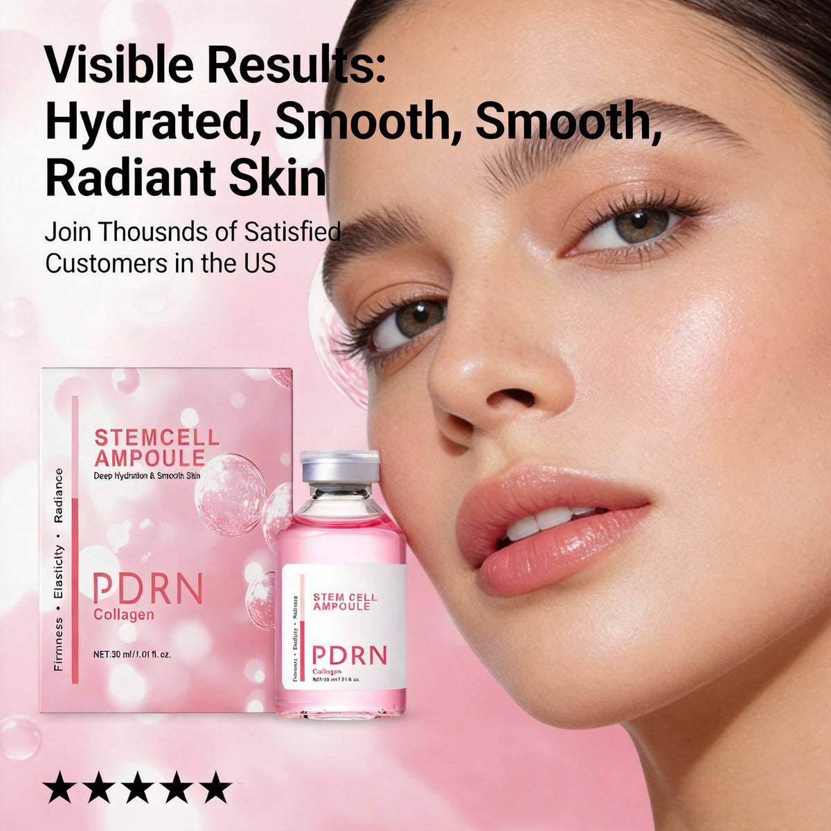 STEM CELL PDRN Collagen Ampoule Essence 30ML