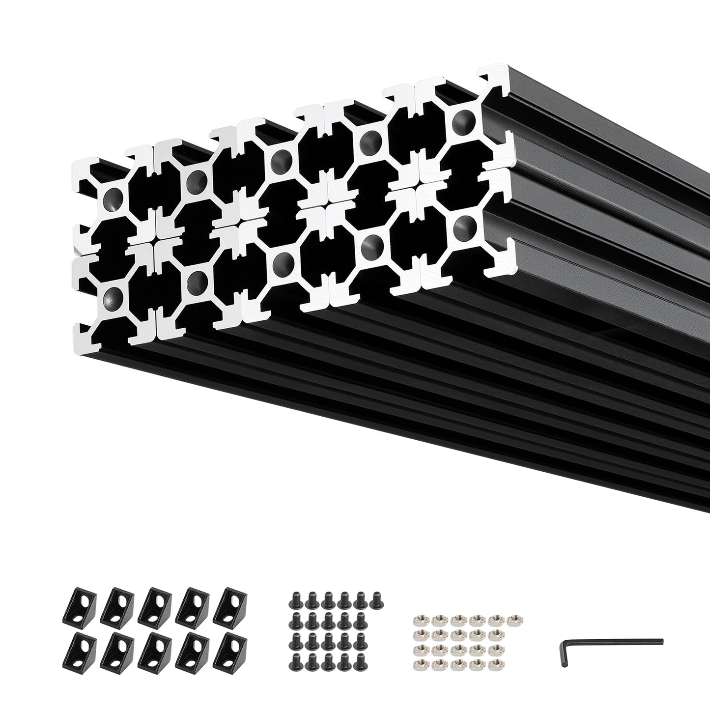Aluminum Extrusion Profile 48 Inch T Slot Linear Rail for 3D Printer & CNC DIY