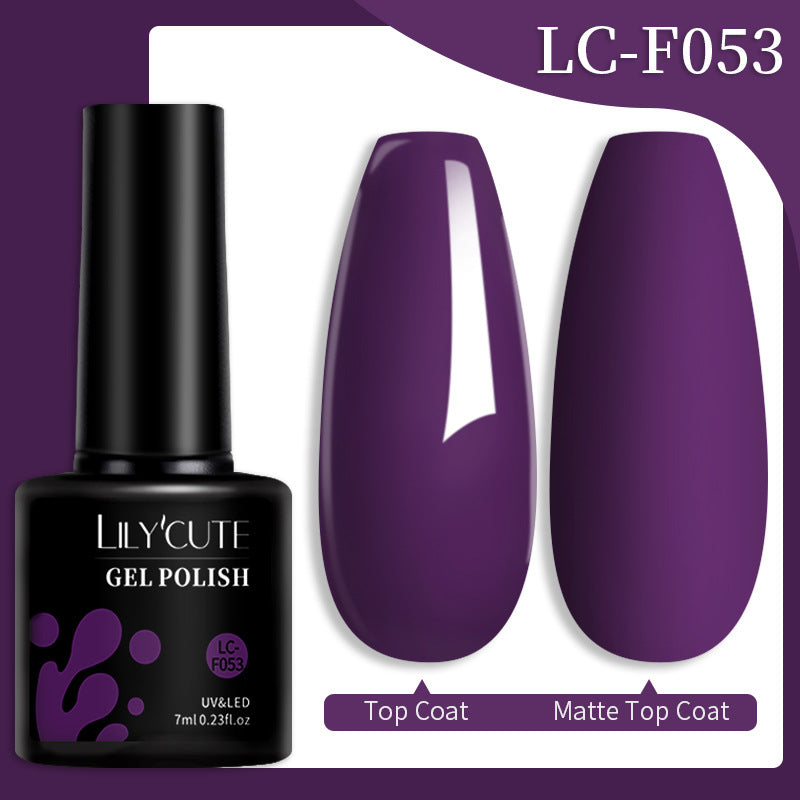Colored Glitter Nail Glue Set for Nail Art - Waterproof & Non-Flushing