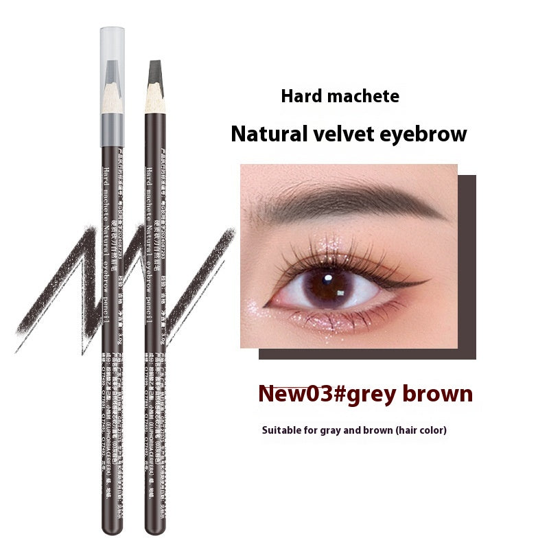 Waterproof Natural Eyebrow Pencil - Smudge-Proof Makeup for Precise Brows