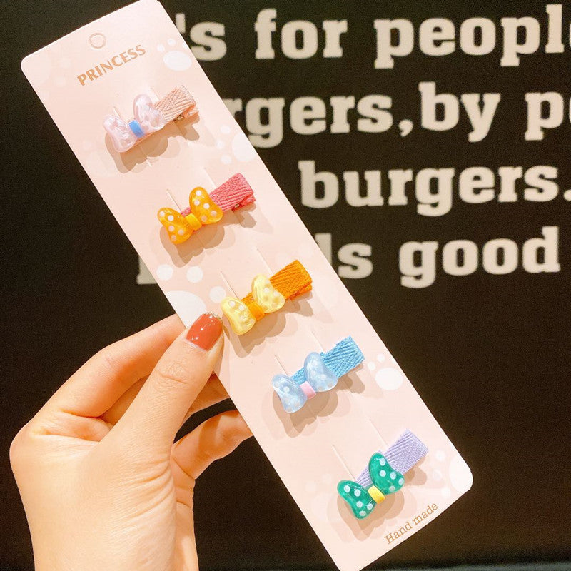 Children's Hair Accessories Set - Cute Flower & Animal Hairpins for Kids
