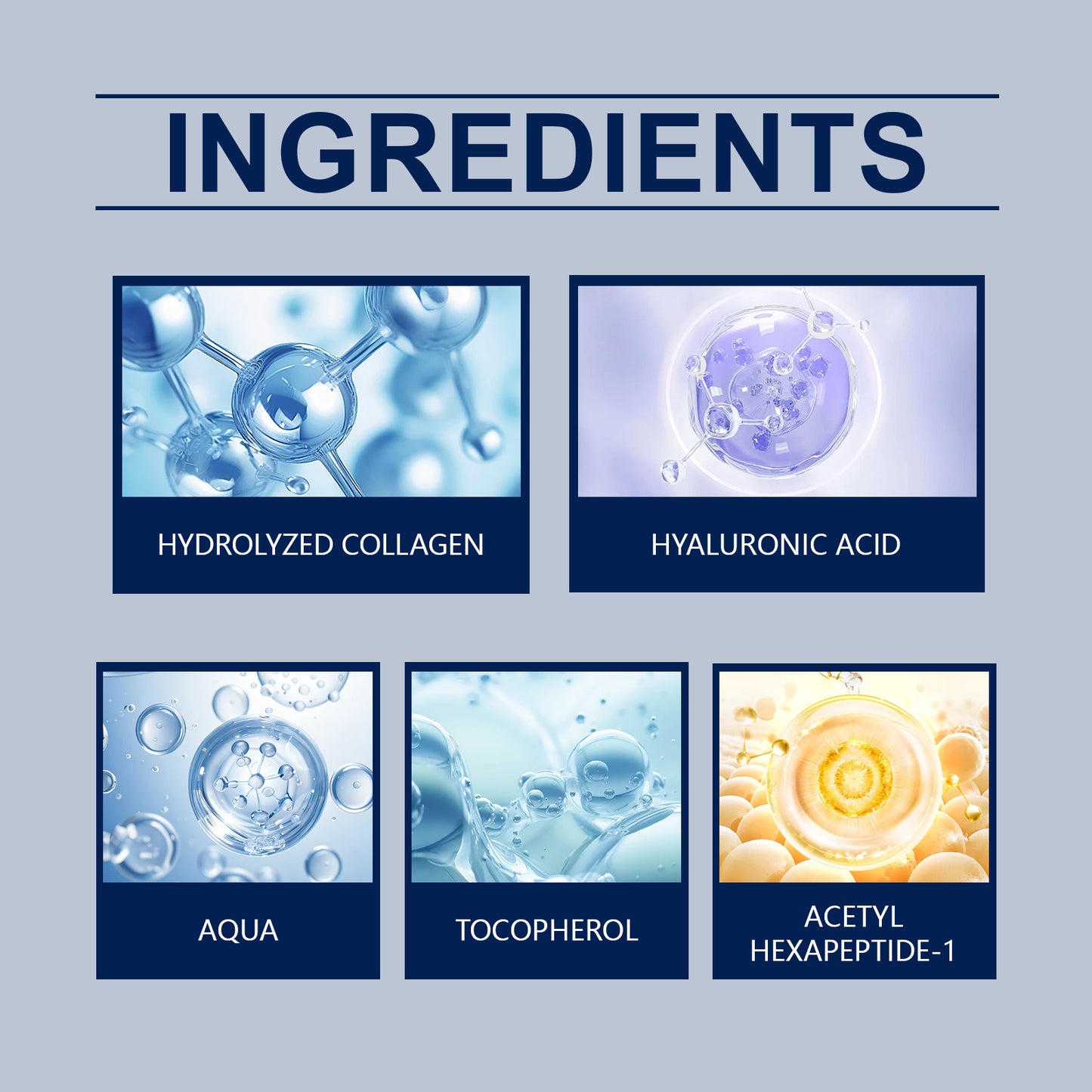 Firming Face Essence with Collagen & Hyaluronic Acid - 30ml