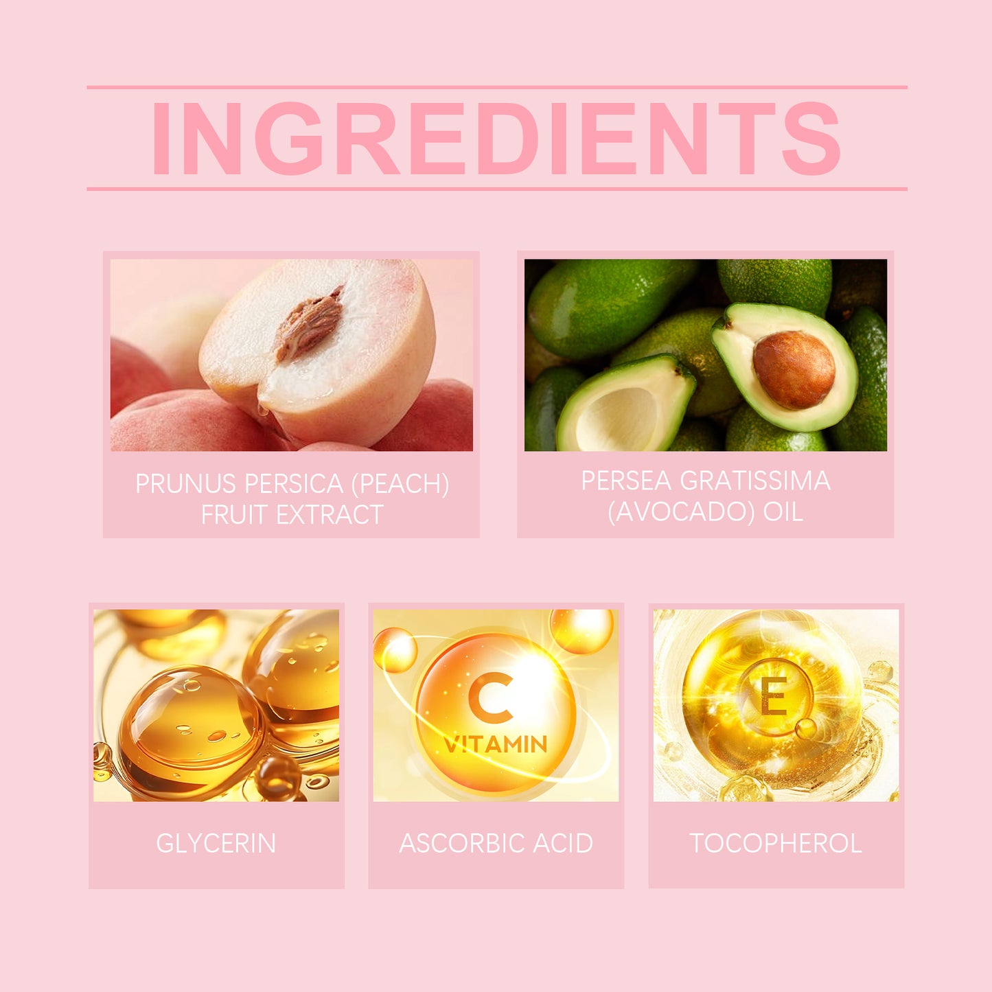 Brightening Body Scrub with Avocado Oil & Peach Extract - 100g