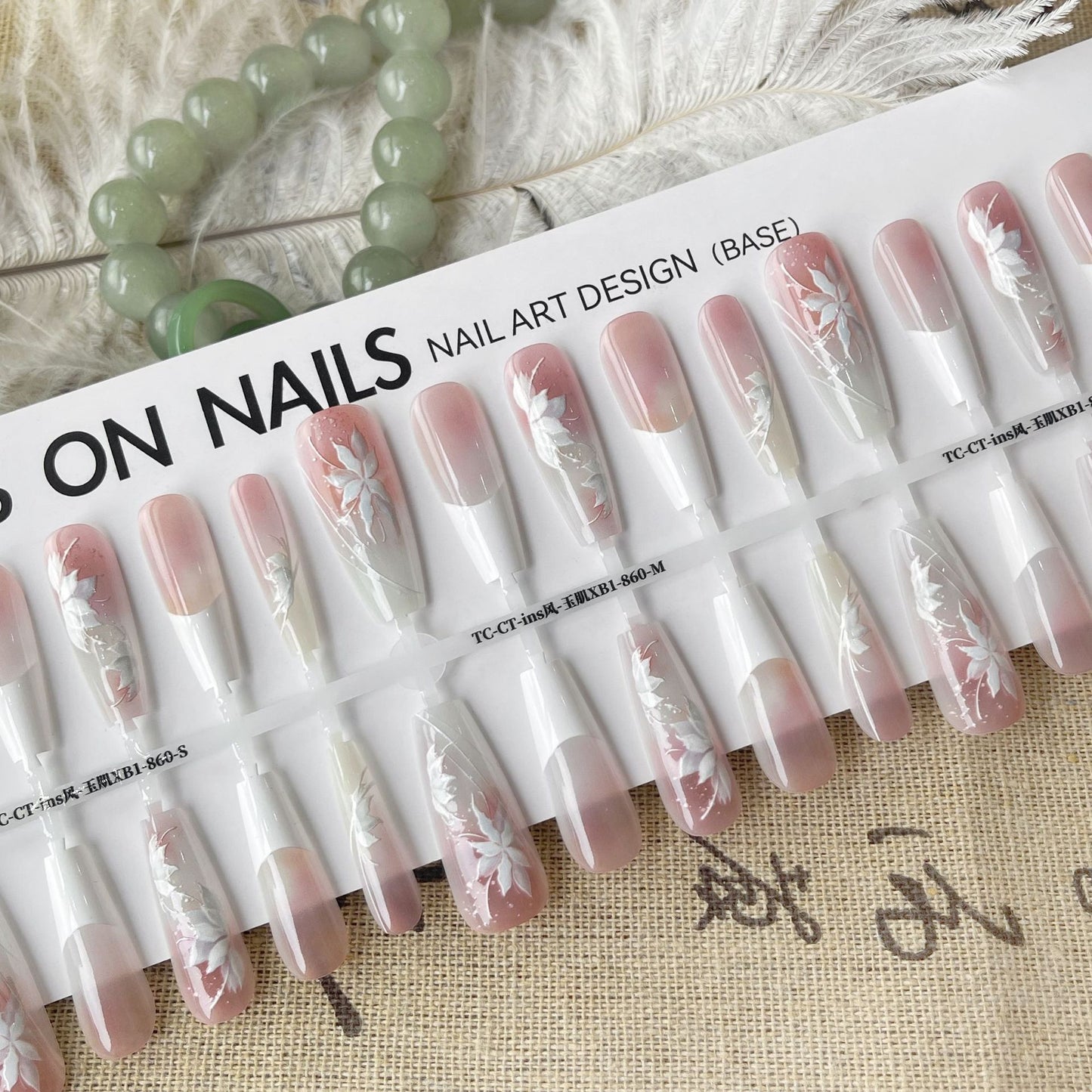 Ancient Style Nail Art Kit with Sealed and Unsealed Layers for Ladies