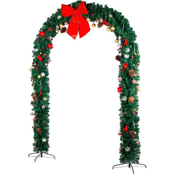 PVC Christmas Arch Decoration - 240x40x265cm