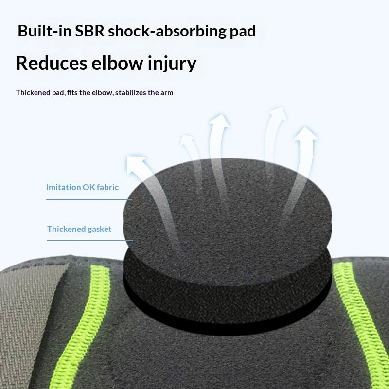 Elbow Support Brace for Sports & Fitness - Dark Gray