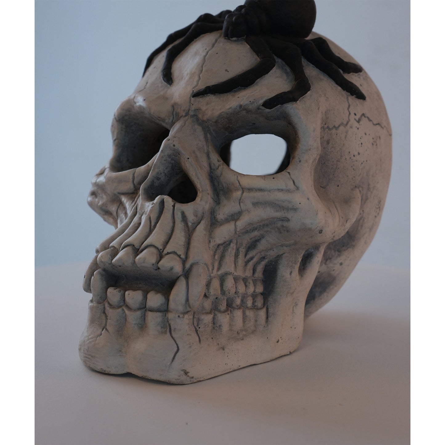 Demon Skull Halloween Decoration for Fireplaces and Fire Pits