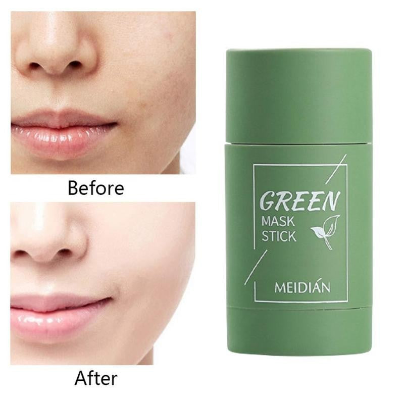 Green Tea Mud Mask Stick - 40g Deep Cleansing Facial Treatment