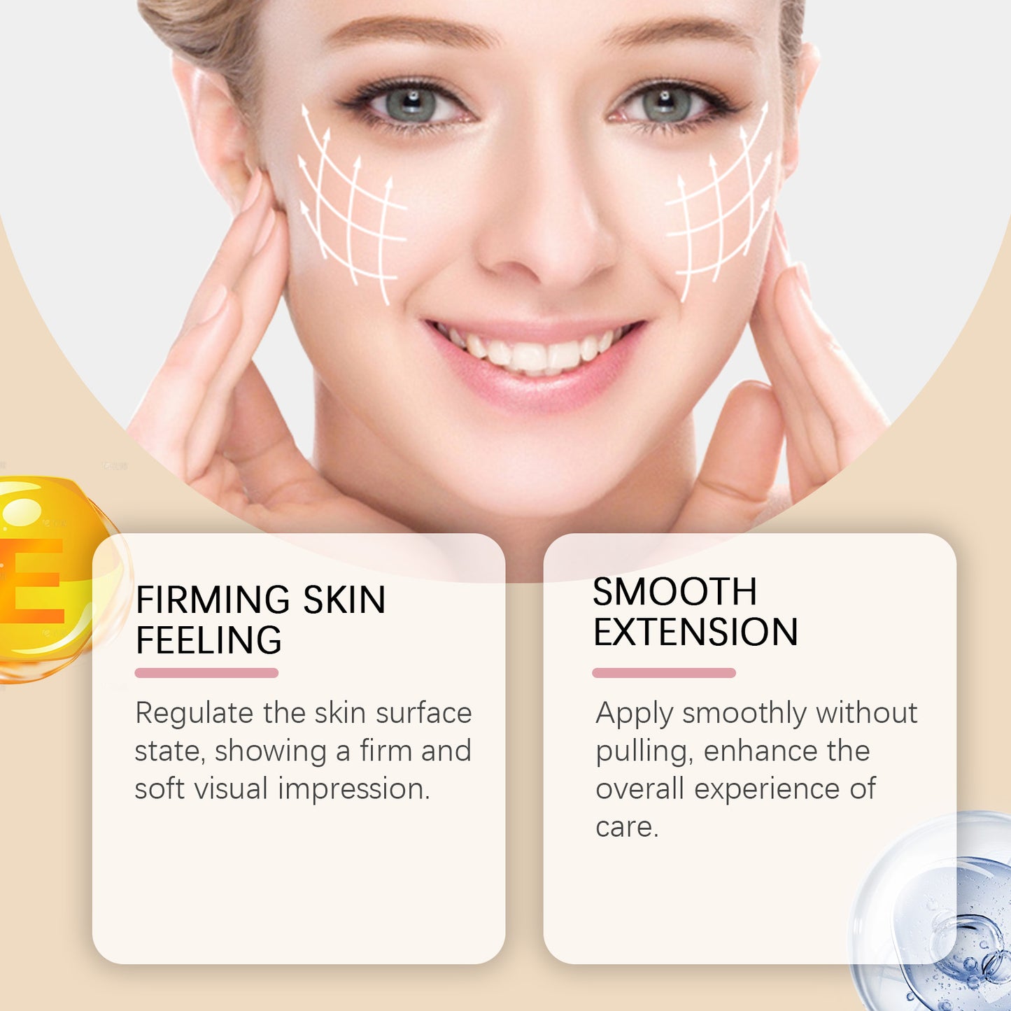 Vitamin B5 & Retinol Firming Face Cream - Moisturizing Facial Care 50g