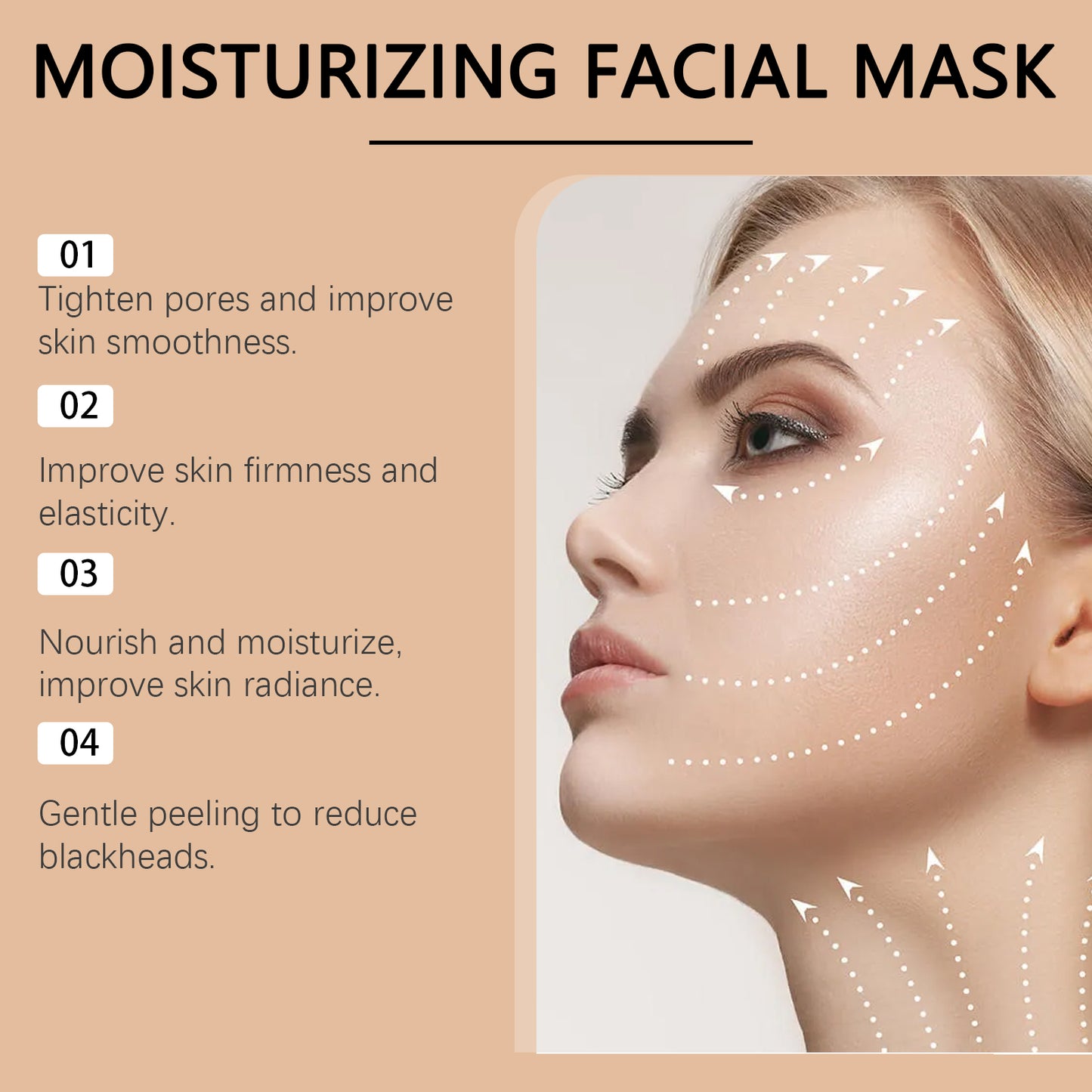 Collagen Peel-Off Face Mask - Moisturizing & Pore Purifying Treatment