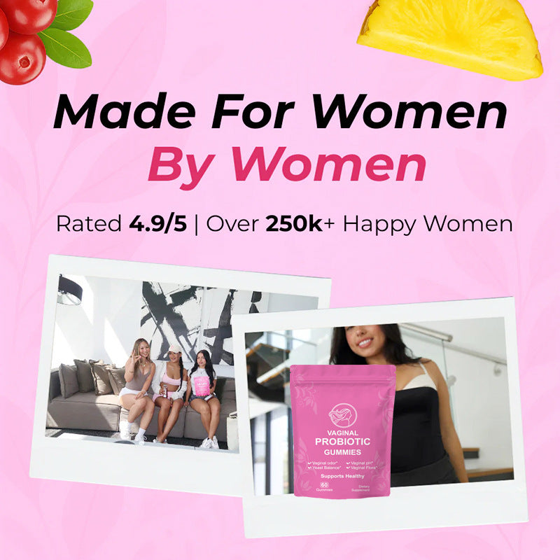 Female Probiotic Gummies - 60 Pieces