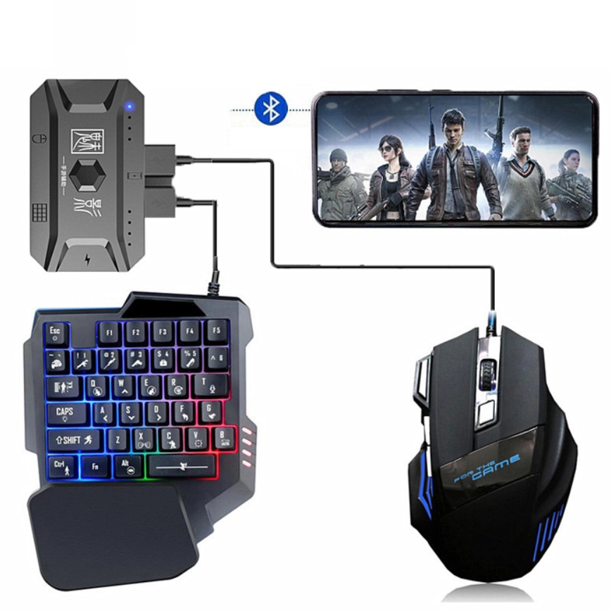 Universal Mobile Gaming Keyboard and Mouse Converter for Android & iOS