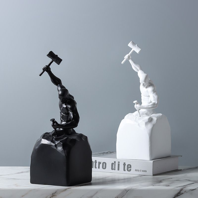 Abstract Resin Sculpture Decorations for Home & Garden - Multiple Styles