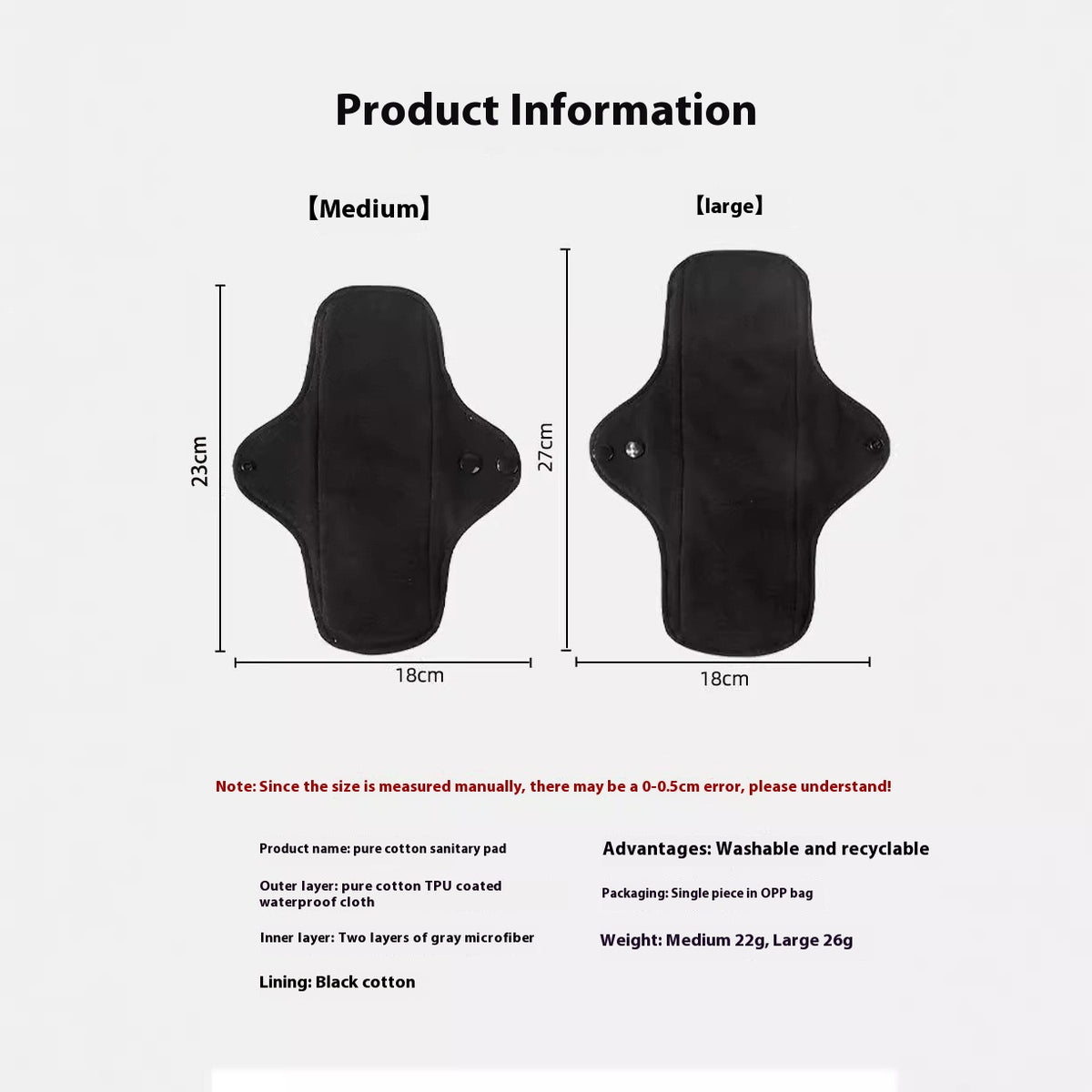 New Cotton Sanitary Napkin Night Leak-proof
