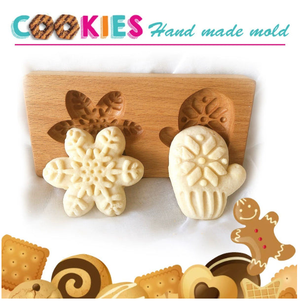 Cookie Cutter & Stamp Set for Baking - Provance Rose Style, Multiple Variants