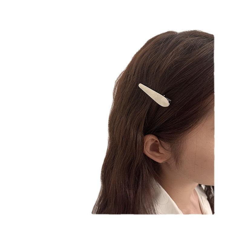 Water Drop Hair Barrettes Side Clips for Women - Broken Hair Accessory