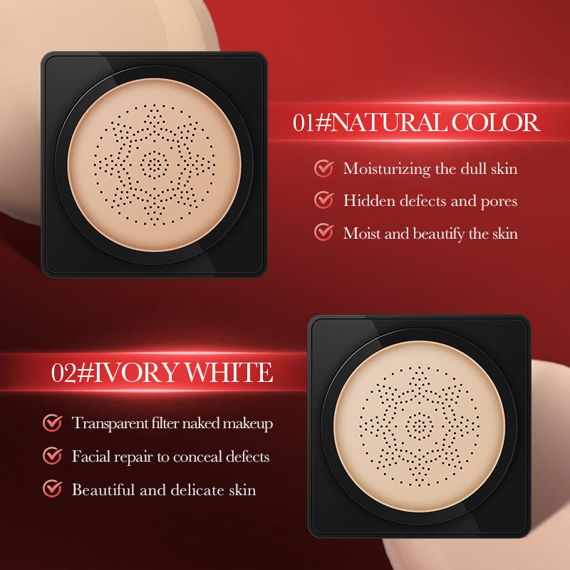 Moisturizing Mushroom Air Cushion Collagen BB Cream - Natural & Ivory White 20g