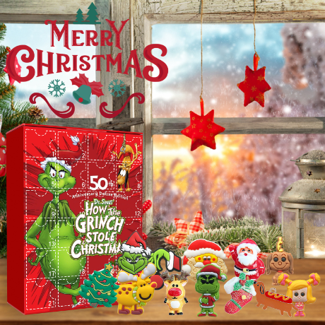 Green Sulley Blind Box - Surprise Christmas Cartoon Toy