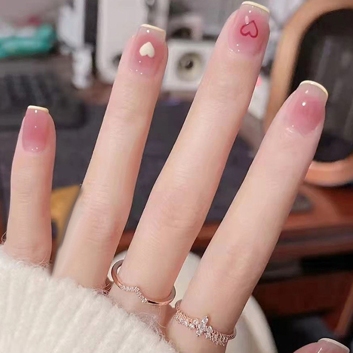 European, American & French Style Fake Nail Patch Set for Nail Art