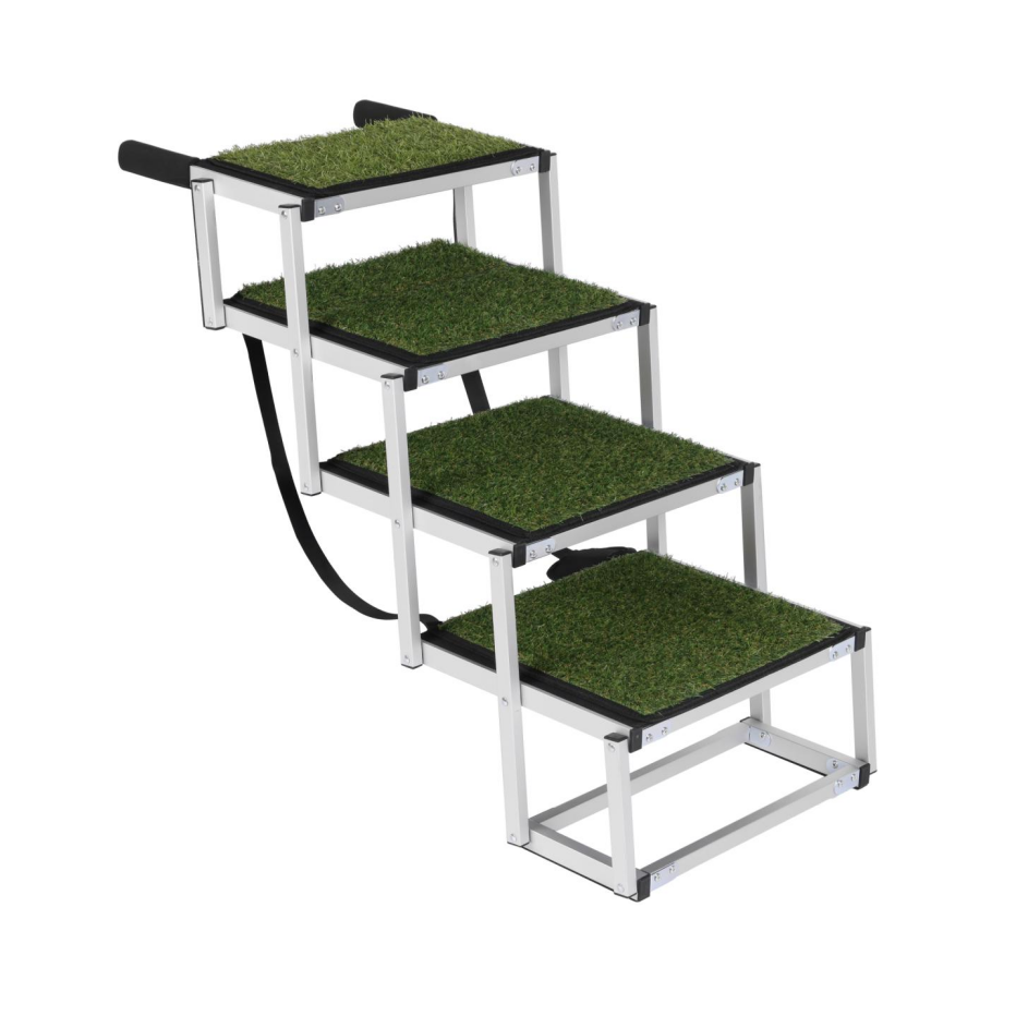 Foldable Dog Ramp for Large Pets - Portable Non-Slip Car, SUV, Truck Support