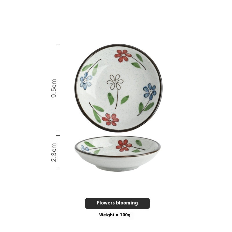 Ceramic Plant Flower Dish Saucer for Home & Garden Kitchen Decor
