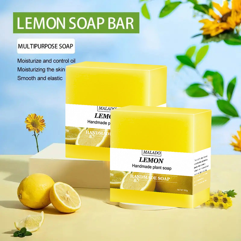 Square Lemon Soap Bar - 100g