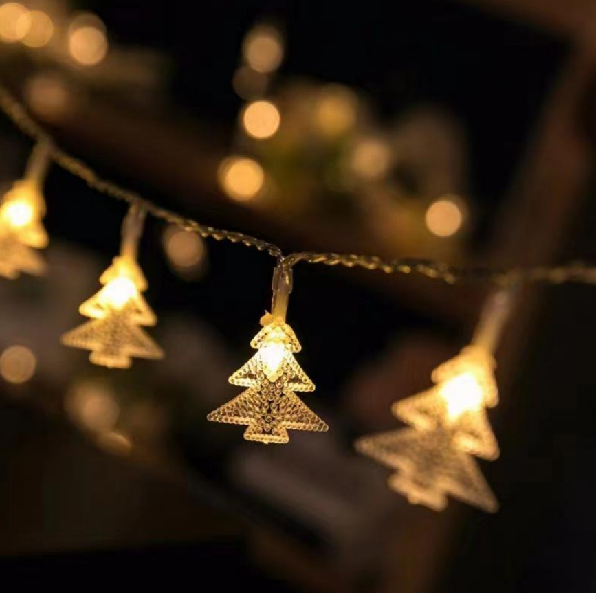 Battery Operated Christmas LED String Lights - 16.4FT 50LED