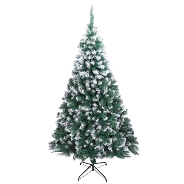 7FT Unlit PVC Christmas Tree with 870 Branches