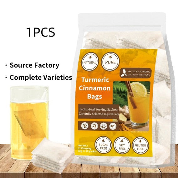 Turmeric Ginger & Cinnamon Herbal Tea Bags