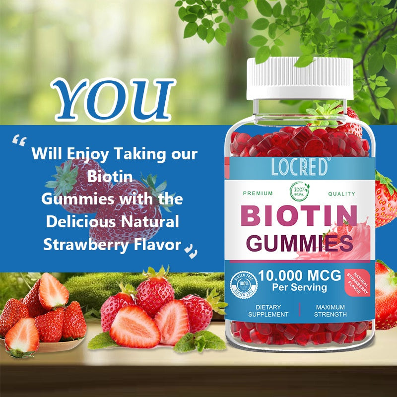 Biotin Soft Candy Gummies - 60 Tablets