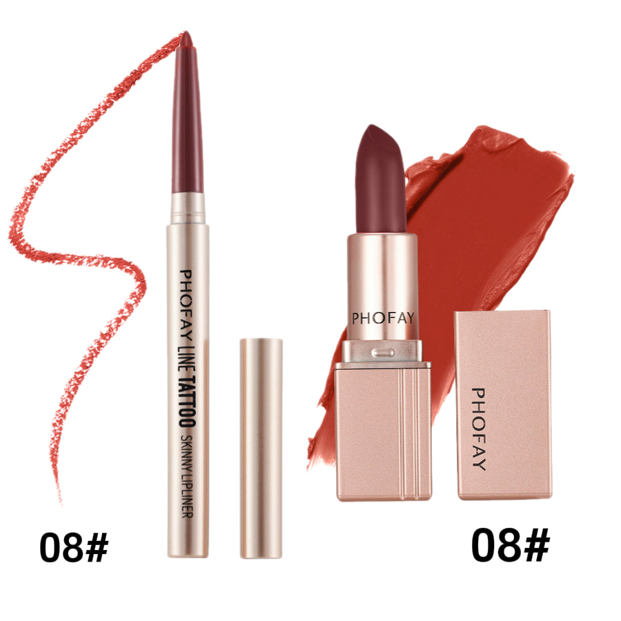 Matte Lipstick - Long-Lasting Waterproof Formula