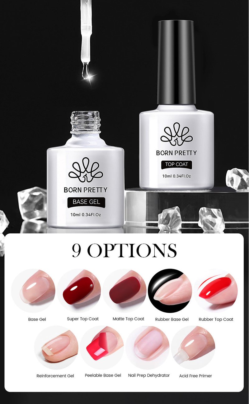 Nail Gel Construction Base & Seal Layer - 10ml