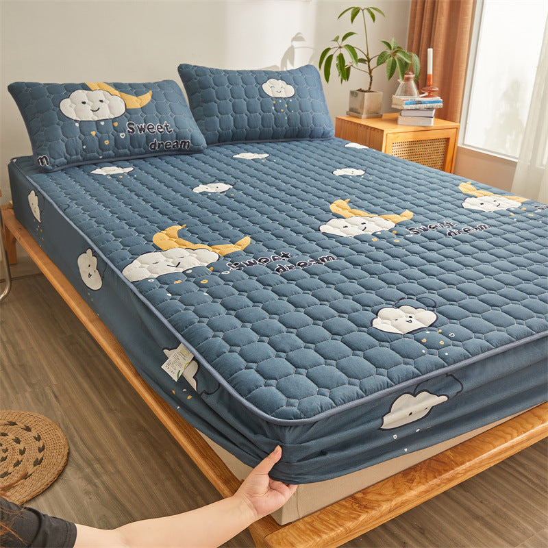 Waterproof Bedspread Protective Dust Cover - Multiple Sizes & Patterns