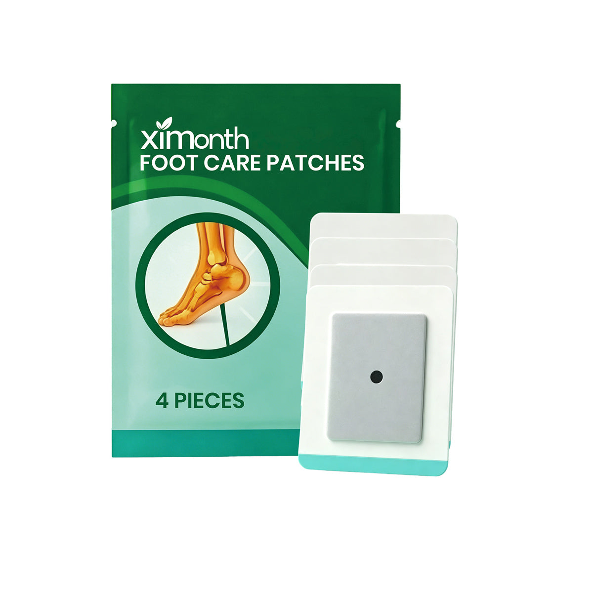 Foot Care Patch Set - 4 Pieces, Skin Nourishing & Callus Relief