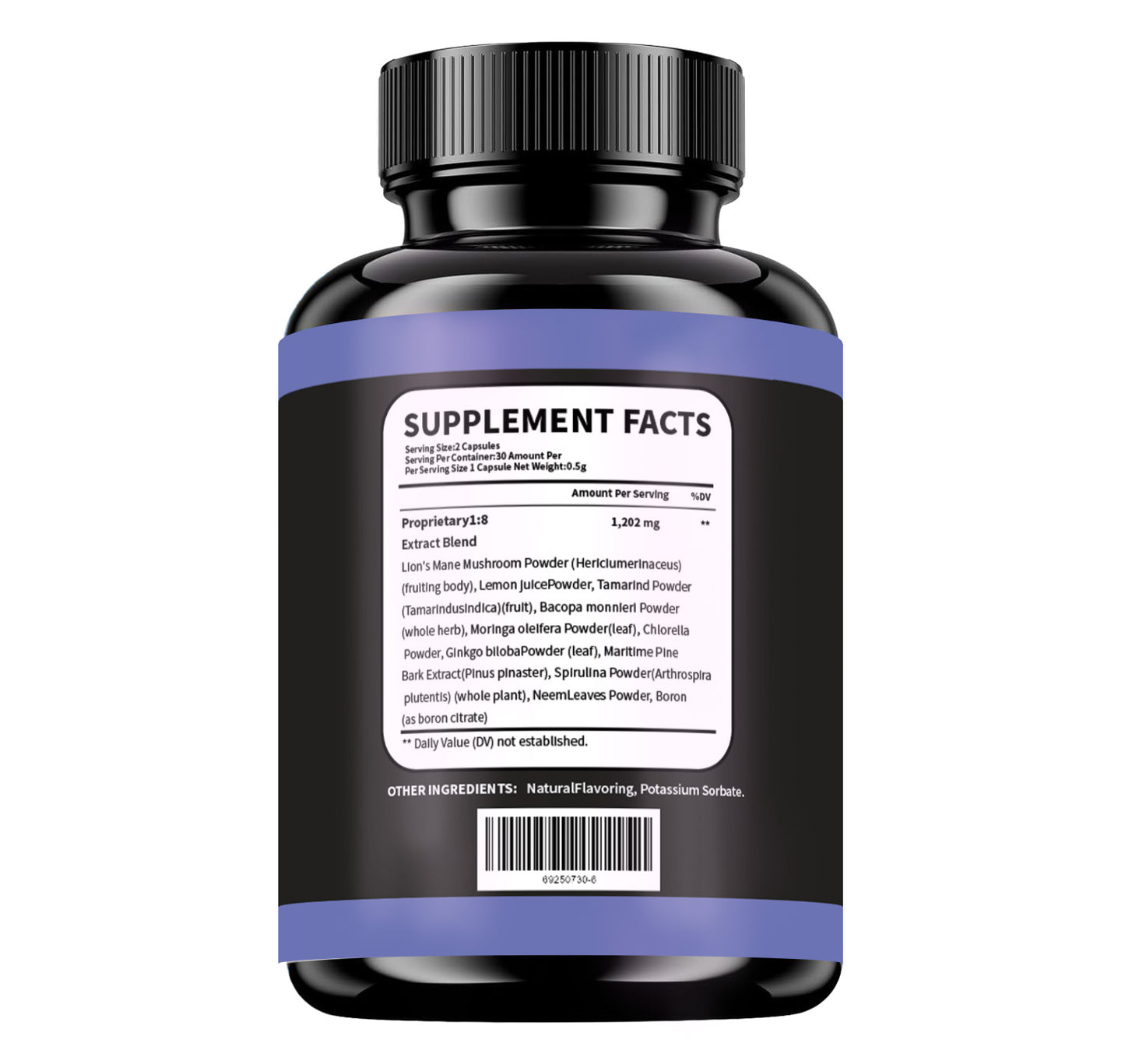 Pineal Guard Brain Support Supplement - Memory & Focus Vitamins - 60 Capsules