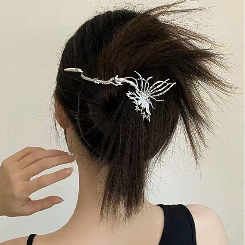 Women's Hairpin Butterfly Hair Clip Alloy Hair Accessory